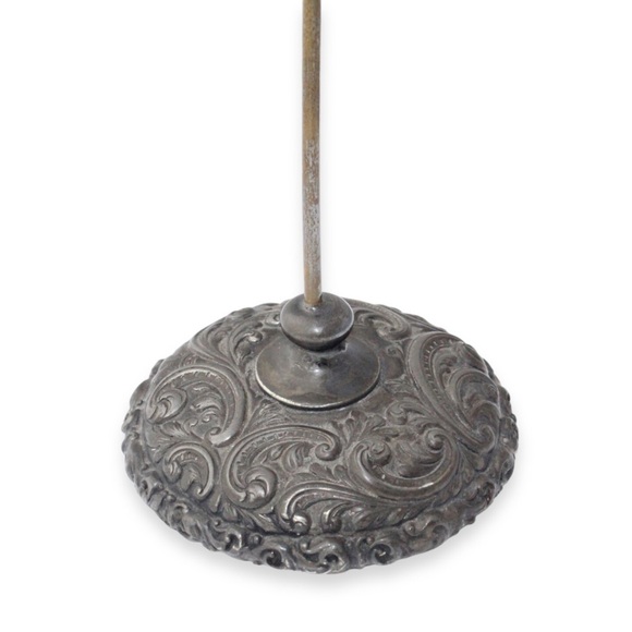 Antique Simpson Hall Miller Receipt Spike / Spindle Quardruple Silver Plate - Picture 2 of 6